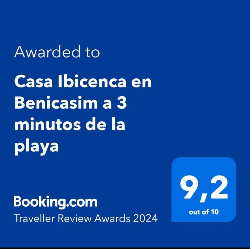 شقة Casa Ibicenca En Benicasim A 3 Minutos De La Playa بينيكاسّين المظهر الخارجي الصورة